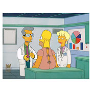Simpsons Homer at the Hospital Original Animation Cel